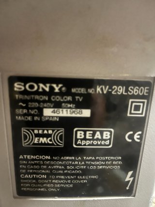 Televisor Sony Trinitron KV-29LS60E