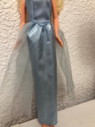 Muñeca Cenicienta Disney Vestido Azul