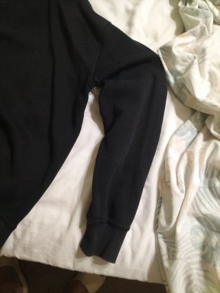 Sudadera con cremallera negra
