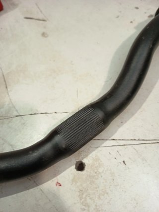 Manillar de bicicleta curvo