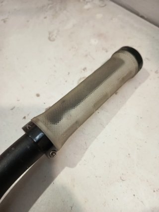 Manillar de bicicleta curvo
