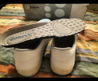 Zapatos Sanitarios ROBUSTA Talla 37 Blancos