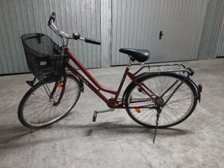 Bicicleta Clásica con Cesta