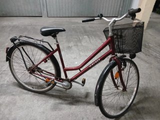 Bicicleta Clásica con Cesta