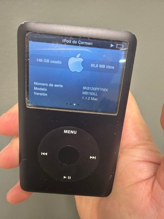 Apple iPod Classic 160GB 7ª Gen Negro