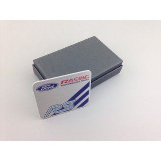 Emblema Ford RS Racing Performance EUROPE 8cmx5cm