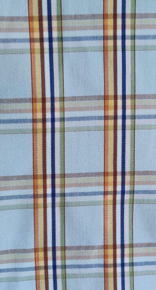 Camisa cuadros azules con colores Dustin Vintage