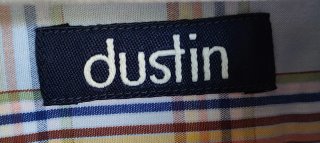 Camisa cuadros azules con colores Dustin Vintage