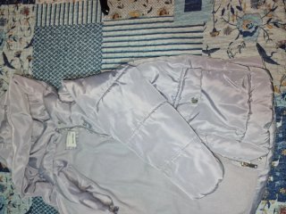 Chaqueta Zara Gris con Capucha