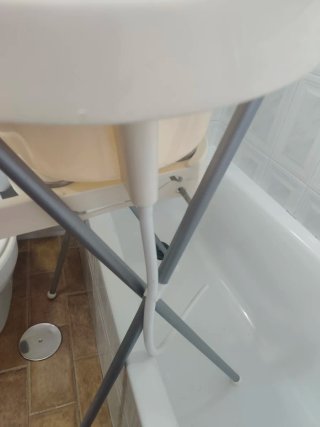 Bañera bebé BebeJou con soporte