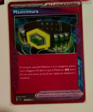 Maxicintura Oggetto Pokémon Allenatore