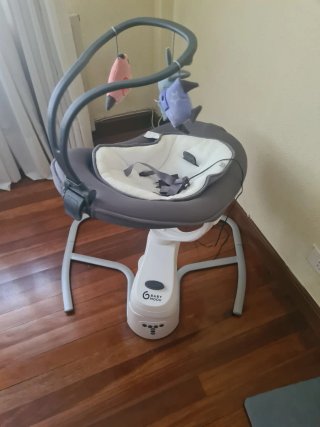 Hamaca electrónica para bebé con cable