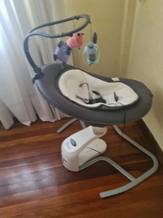 Hamaca electrónica para bebé con cable