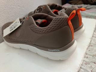 Zapatillas KangaROOS Hombre Marrón Naranja