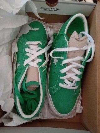 Converse One Star Pro OK Verde/Blanco