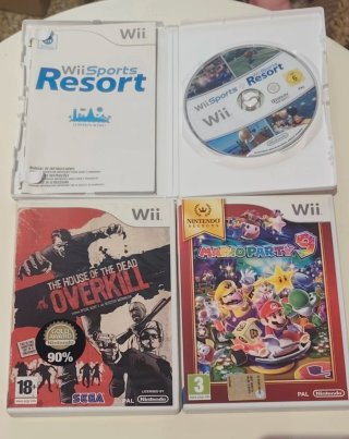 Lotto 9 giochi Nintendo Wii