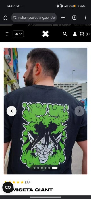 Camiseta Eren Nakama Clothing Shingeki no Kyojin