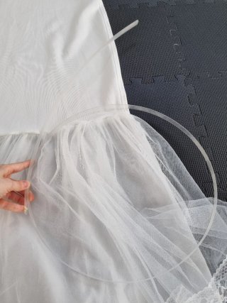 Cancán para vestido de novia