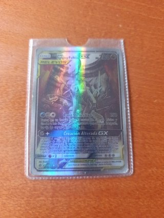 Carta Pokémon Arceus, Dialga y Palkia GX Relevos
