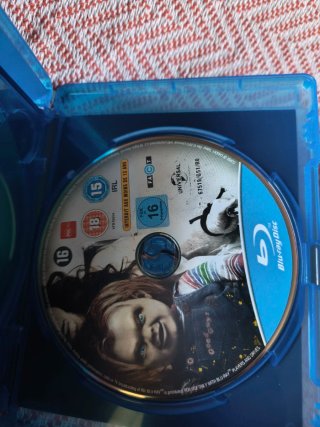 Pack Chucky Blu-ray 3 Películas