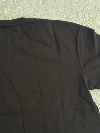 Camiseta ZARA Heavy Weight Negra Talla L