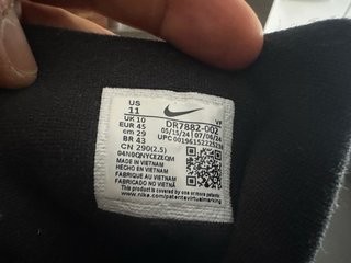 Nike Air Force 1 Botas Negras Talla 45