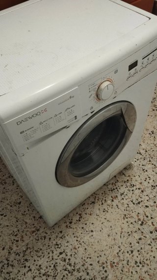 Regalo lavadora Daewoo 1000RPM  6kg