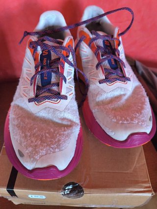 Salomon Ultra Glide Naranja/Blanco
