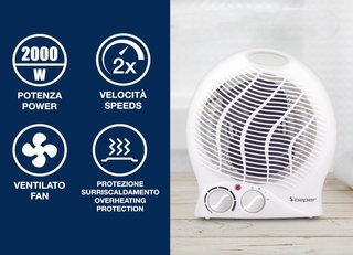 Calefactor Eléctrico BEPER Frío/Calor 2000W
