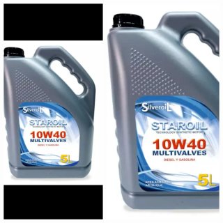 2x Aceite Silveroil Staroil 10W40 5L=10l