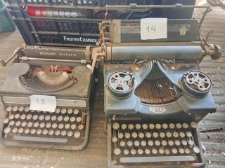Máquinas de escribir antiguas venta por separado