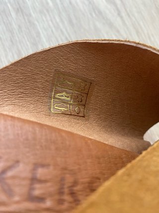 Sandalias cuña Wike cuero