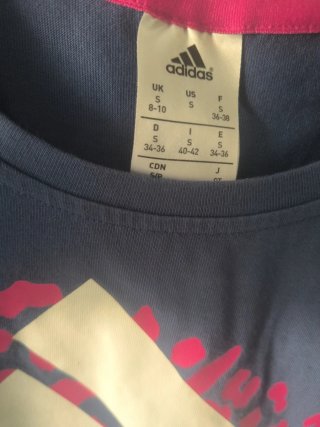Camiseta Adidas niña talla 8-10