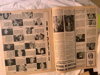 Lote de cinco revistas antiguas Fotogramas 1966