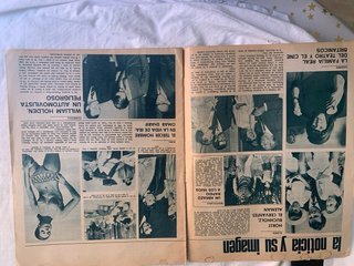 Lote de cinco revistas antiguas Fotogramas 1966