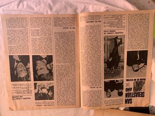 Lote de cinco revistas antiguas Fotogramas 1966
