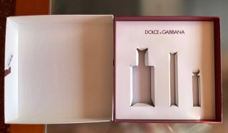Caja Dolce & Gabbana vacía.