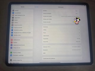 iPad Pro 12.9 M2 6generacion