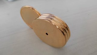 Orologio da tavolo dorato