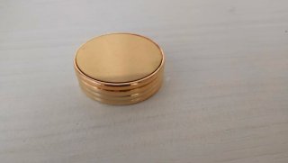 Orologio da tavolo dorato
