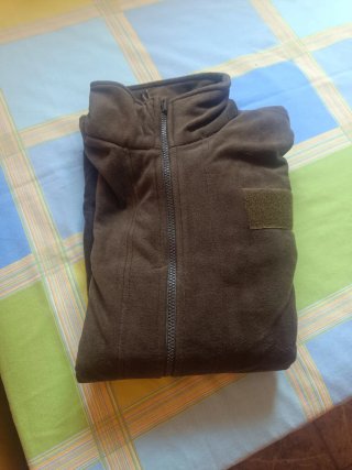 Forro Polar Verde Oliva Talla 1N