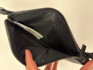 Borsello Guess uomo grigio monogramma