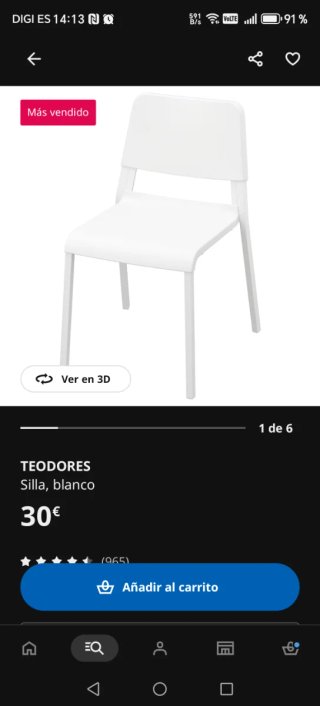 Escritorio y silla conjunto