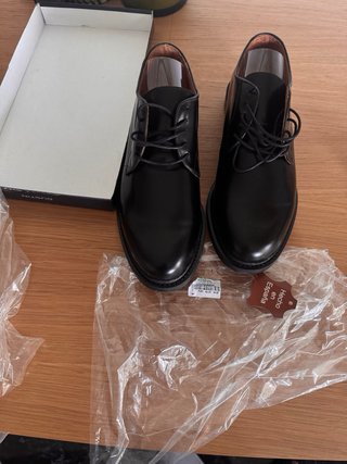 Zapatos de vestir cuero El Corte Inglés negros