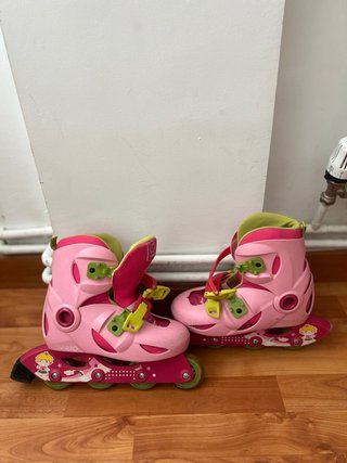 Patines Oxelo rosas talla ajustable