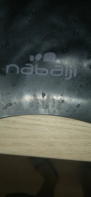 Gorro de natación Nabaiji negro