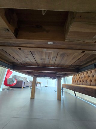 Mesa comedor extensible madera maciza