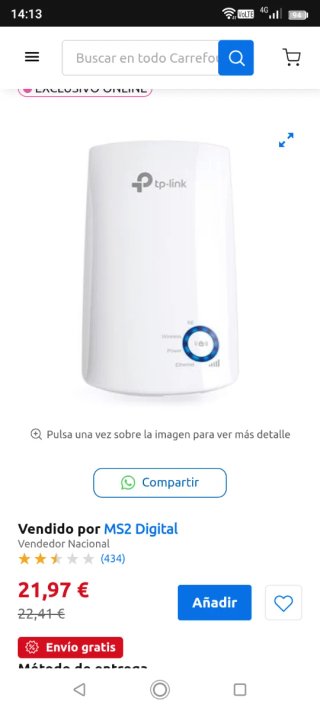 Amplificador Wifi TP-Link