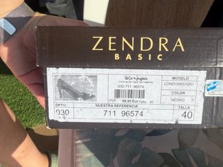 Zapatos salón negros t40 casi nuevos