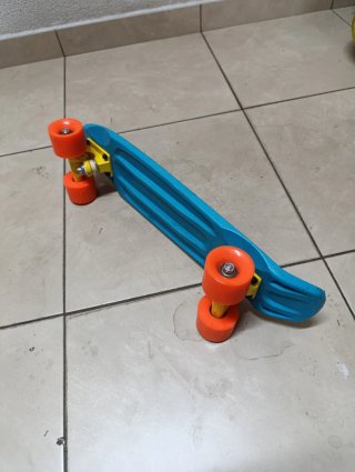 Patinete Oxelo Azul Naranja